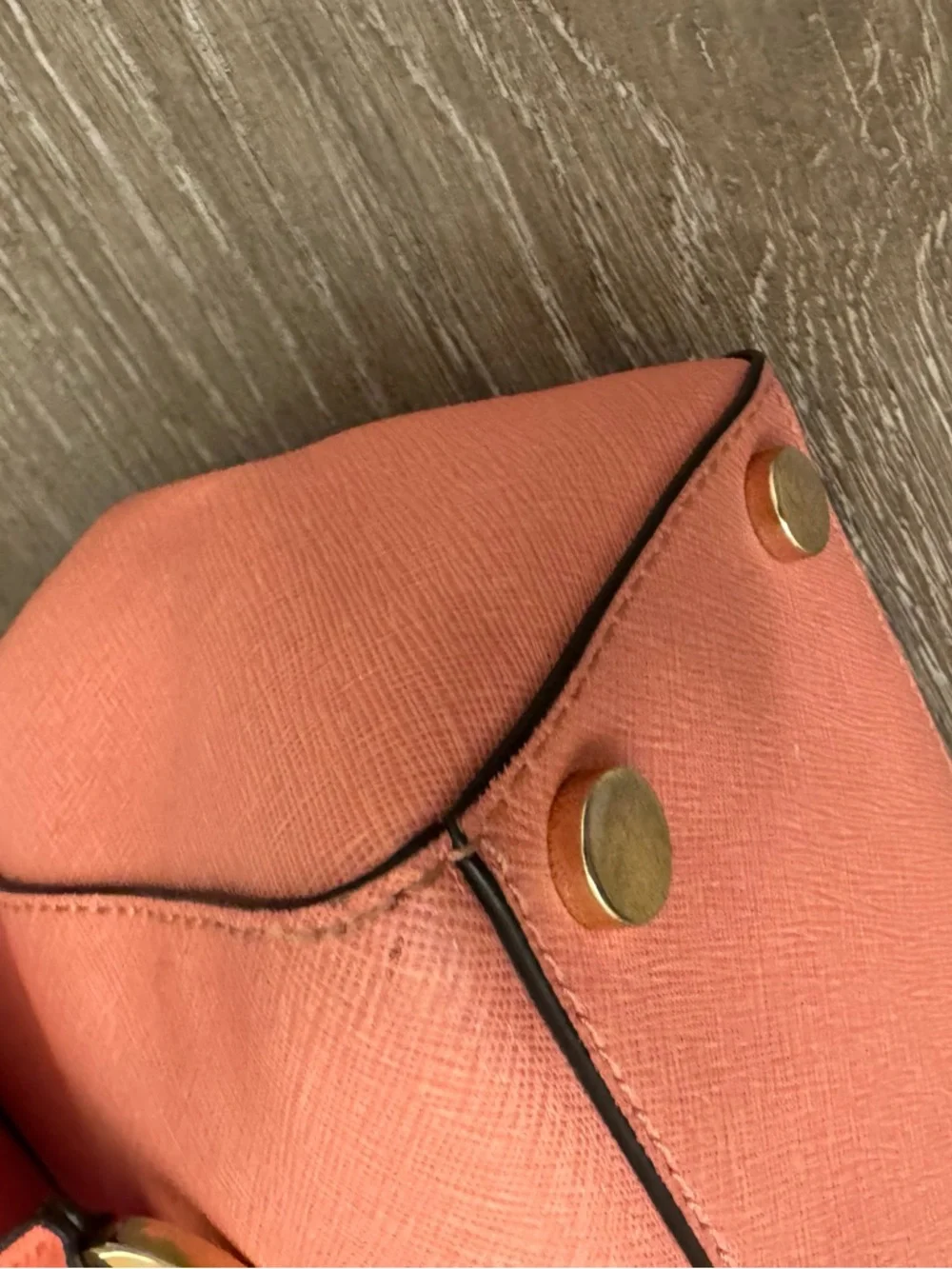 Michael Kors Coral-Gradient Top Handle Satchel - Picture 9 of 13